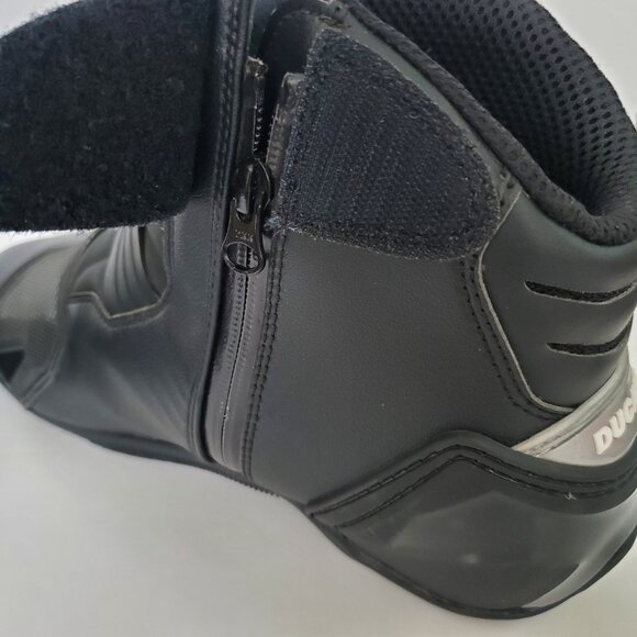 DUCATI ITALIAN Biker Booties Theme C2 Men's Size 11.5 Moto Boots *READ - Picture 12 of 15